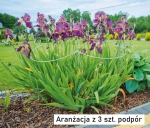 Podpora kwiatowa z oczkiem "100"