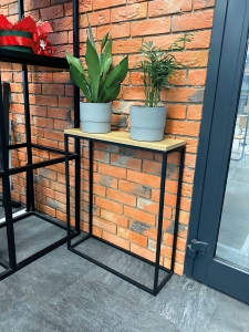 Konsola KOBI 762 - blat Dąb EVOKE - loft