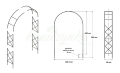Pergola CLASSIC 2025 wymiary