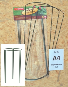 Podpora kwiatowa 90x37cm ELGARDEN - Cena za 3 szt.