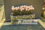 Donica Gabionowa EMERALD "S" - 25 x 72 x 26 cm